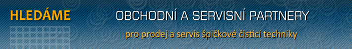 Hledáme obchodní a servisní partnery